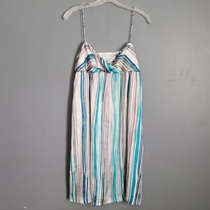 Ann Taylor LOFT Spaghetti Straps Printed Dress. Size 6